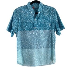 Chubbies Blue and White Gradient Casual Shirt